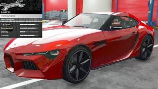 GTA 5 - DLC Vehicle Customization - Dinka Jester RR (2020 Toyota Supra)