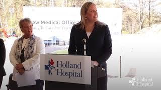 Holland Hospital Breaks Ground on New Medical Building in Saugatuck, Michigan (Full Video)