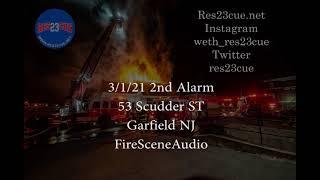 3/1/21 2nd Alarm 53 Scudder ST Garfield NJ