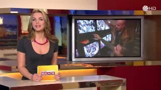 Annika Kipp im Sat.1 Magazin am 15.03.2010 [HD]