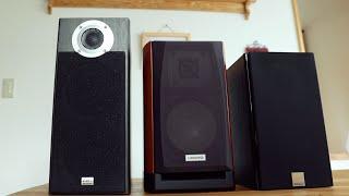 Sharp SD-VH90 Minidisc Deck - Onkyo D212EX & Dali Zensor 1 speaker demonstration