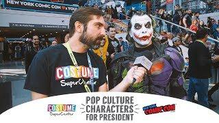 Pop Culture Characters for President - The Cosplay Election