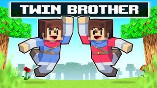 Playing Minecraft With My TWIN BROTHER!