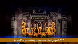 Natesa Kouthuvam Group presentation - SDN's Nrithyanjali 2023 - Sridevi Nrithyalaya - Bharatanatyam