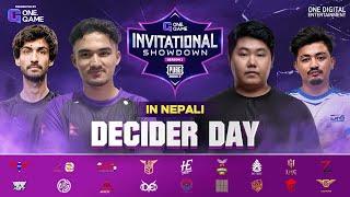 [NP] ONE GAME INVITATIONAL SHOWDOWN S1|SOUTH ASIA|GRAND FINALS|D DAY |FT #drs #horaa #agi8 #ihc #4mv