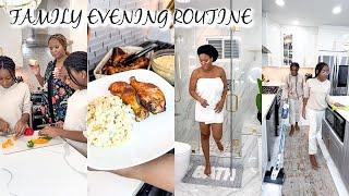 OUR WHOLESOME FAMILY EVENING ROUTINE (GET UNREADY WITH US) | OMABELLETV