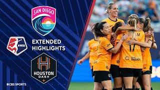 San Diego Wave vs. Houston Dash: Extended Highlights | NWSL | Attacking Third