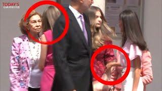 Queen Letizia disputes with Queen Sofia Who keeps Princess Leonor