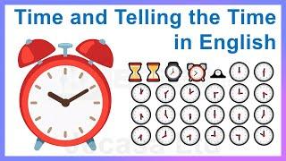 Emoji Meanings Part 28 - Time and Telling the Time in English | English Vocabulary