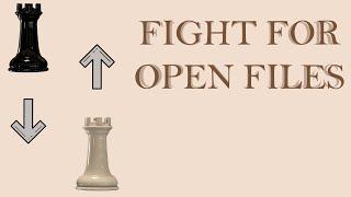 How to Fight for Open Files in Chess (Middlegames)