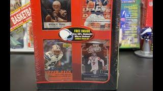 NFL Football Mystery Box 8 Packs + Mini Helmet