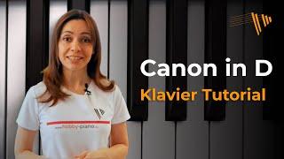 Canon in D (Pachelbel) - Klavier lernen mit HOBBY PIANO #klavierunterricht