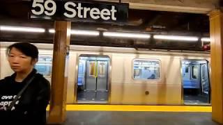 59 Street Station Subway R Train New York CIty MTA