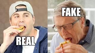 Feeding Bill Gates a Fake Burger (to save the world)