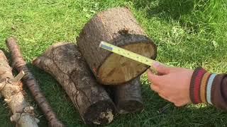 How to build a log pile.