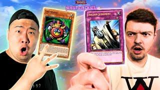 I Challenged @rhymestyle to CLASSIC YUGIOH DRAFT MASTER DUEL ARENA