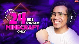 24 Hrs Minecraft Stream Challenge Part-1