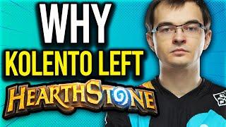 Why Kolento Left Hearthstone & Where He is Now