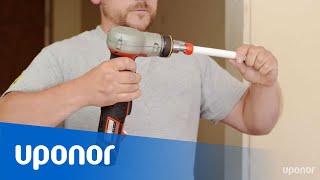 The Uponor Q&E Shrink Fit Plastic Pipe System- Installation Guide