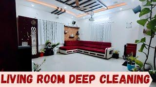 How To Deep Clean Living Room | Sofa Deep Cleaning | Diwali Cleaning | Living Room Deep Cleaning