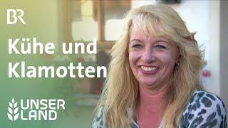 Kühe und Klamotten: Bäuerin Karin Mayerhofer auf dem grünen Teppich | Unser Land | BR Fernsehen