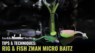 ZMan Micro Finesse BaitZ - Shad FryZ, StingerZ, Tiny TicklerZ and LarvaZ