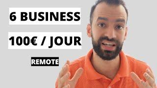 6 Business En Ligne Que Vous Pouvez Faire En Remote En 2024 (100-300€ / Jour)