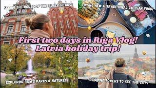 LATVIA VLOG! EXPLORING RIGA IN NOVEMBER 