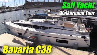 2022 Bavaria C38 Sailing Yacht - Walkaround Tour - 2021 Cannes Yachting Festival