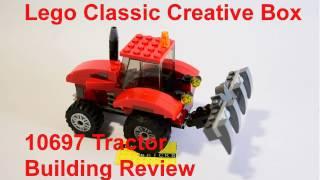 LEGO 10697 Classic Creative building basket Red Tractor Building Review