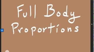 Life Drawing - Full Body Proportions