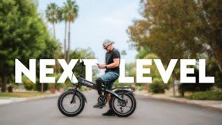 NEXT LEVEL G-Force T42 // Fat Tire Folding eBike // Speed Test & Review