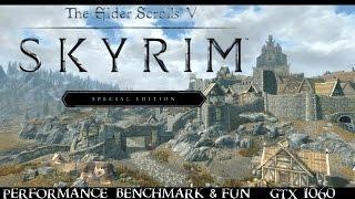 SKYRIM | Special Edition | GTX 1060 Performance Benchmark & Fun