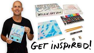 WELZIE ART BOX TUTORIAL VIDEO - See How To Make Your Own Welzie Art!