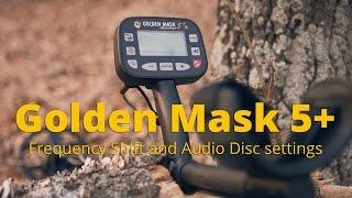 Golden Mask 5+ frequency shift and audio disc