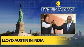 WION Live Broadcast | India-US Defence Chief Talks: Rajnath Singh meets Lloyd Austin