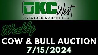 7/15/2024 - Cow & Bull Auction - OKC West