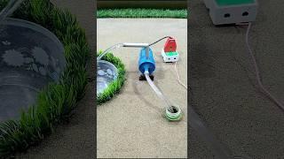 (Diy) mini tractor making mini motor water pump science project # 335