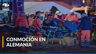 Una persona capturada tras atropellamiento masivo en Alemania