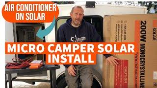 Off Grid Solar on Runaway Range Runner Camper