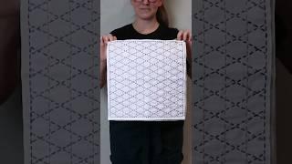 18 months later, I’ve finished all 36 sashiko embroidery designs!