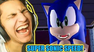 Big Sonic Fan Reacts To AI Sonic Memes Compilation For The First Time