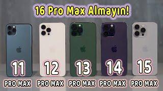 iPhone 15 Pro Max | 14 Pro Max | 13 Pro Max | 12 Pro Max | 11 Pro Max | Karşılaştırma | Pubg Test