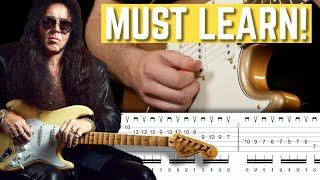 Yngwie Malmsteen Harmonic Minor Guitar Alternate Picking Pattern