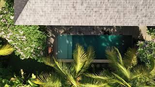 Melali Bingin Bali Overhead Shot