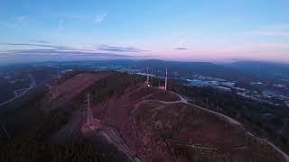 Beautiful Fpv Sunset - 4K Miradouro das Sete Cidades