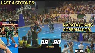 TAGBILARAN CITY VS TALIBON BOHOL/BOHOL GOVERNORS CUP CHAMPIONSHIP GAME/CLUTCH BASKET 11sec.