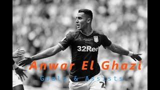 Anwar El Ghazi -  All Goals & Assists - Aston Villa