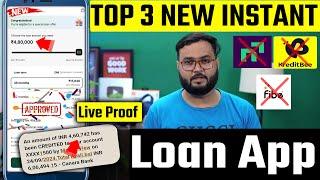 ₹4,80,000 Loan Approval - Brand New loan app | Low CIBIL, Only Adhar & PAN | Top 3 Loan apps