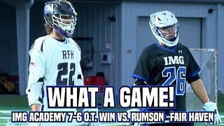 IMG Academy (FL) 7 Rumson-Fair Haven 6 (OT) | Incredible Down to the Wire Finish!